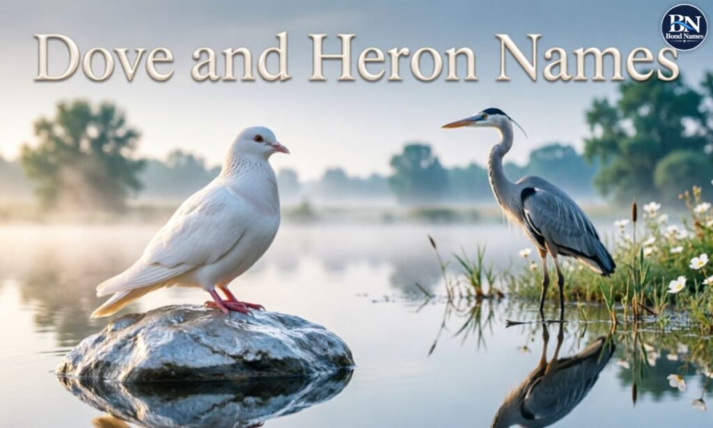 dove-and-heron-names